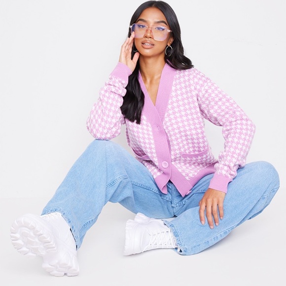 petite oversized cardigan - Picture 2 of 5